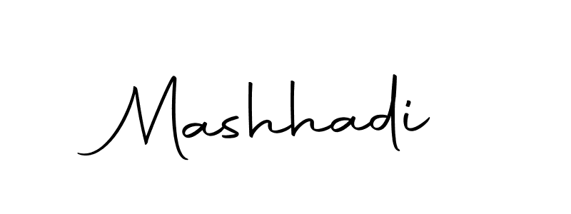 You should practise on your own different ways (Autography-DOLnW) to write your name (Mashhadi) in signature. don't let someone else do it for you. Mashhadi signature style 10 images and pictures png