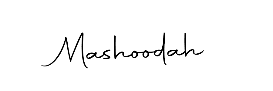 You should practise on your own different ways (Autography-DOLnW) to write your name (Mashoodah) in signature. don't let someone else do it for you. Mashoodah signature style 10 images and pictures png