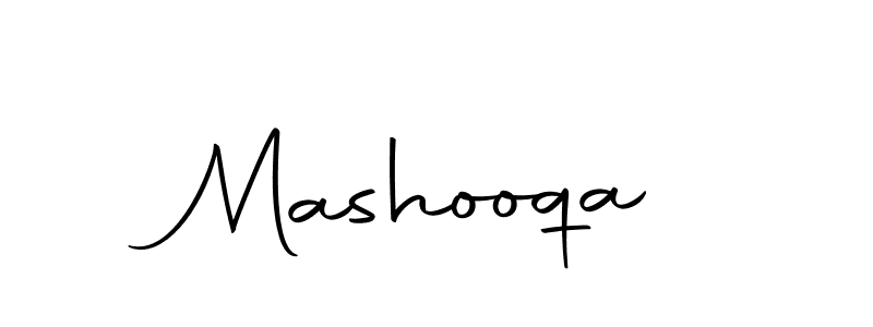 Use a signature maker to create a handwritten signature online. With this signature software, you can design (Autography-DOLnW) your own signature for name Mashooqa. Mashooqa signature style 10 images and pictures png