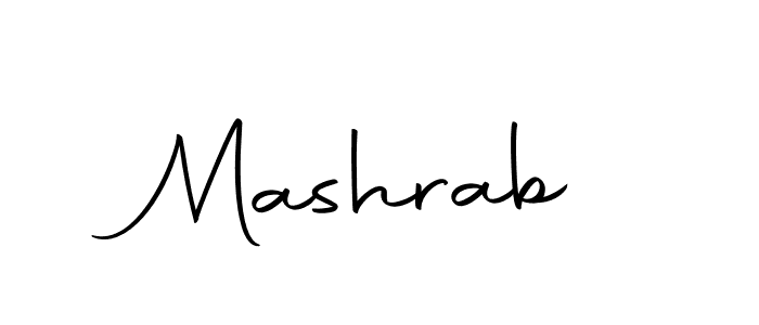Make a beautiful signature design for name Mashrab. Use this online signature maker to create a handwritten signature for free. Mashrab signature style 10 images and pictures png