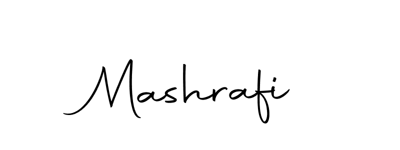 Design your own signature with our free online signature maker. With this signature software, you can create a handwritten (Autography-DOLnW) signature for name Mashrafi. Mashrafi signature style 10 images and pictures png