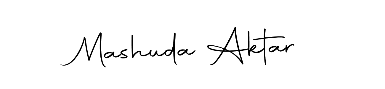 Design your own signature with our free online signature maker. With this signature software, you can create a handwritten (Autography-DOLnW) signature for name Mashuda Aktar. Mashuda Aktar signature style 10 images and pictures png
