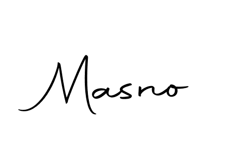 Make a beautiful signature design for name Masno. Use this online signature maker to create a handwritten signature for free. Masno signature style 10 images and pictures png