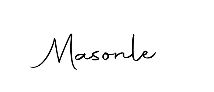 How to Draw Masonle signature style? Autography-DOLnW is a latest design signature styles for name Masonle. Masonle signature style 10 images and pictures png