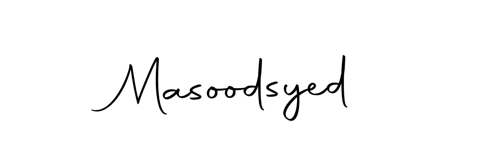 How to make Masoodsyed signature? Autography-DOLnW is a professional autograph style. Create handwritten signature for Masoodsyed name. Masoodsyed signature style 10 images and pictures png