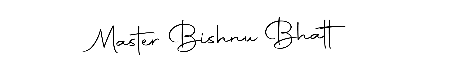 How to make Master Bishnu Bhatt signature? Autography-DOLnW is a professional autograph style. Create handwritten signature for Master Bishnu Bhatt name. Master Bishnu Bhatt signature style 10 images and pictures png