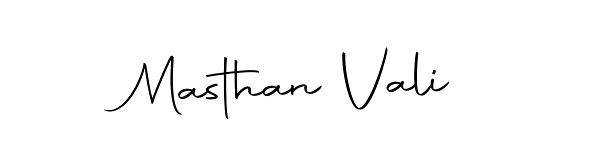 Also we have Masthan Vali name is the best signature style. Create professional handwritten signature collection using Autography-DOLnW autograph style. Masthan Vali signature style 10 images and pictures png