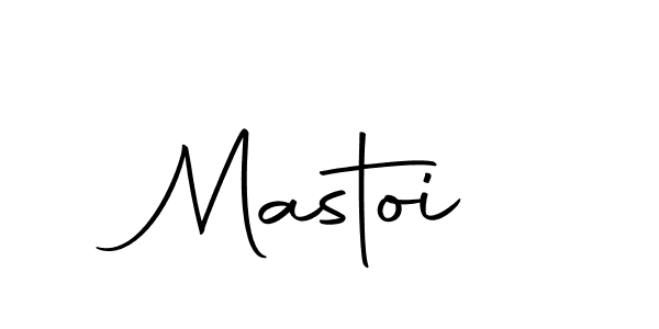 You should practise on your own different ways (Autography-DOLnW) to write your name (Mastoi) in signature. don't let someone else do it for you. Mastoi signature style 10 images and pictures png