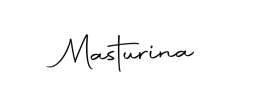 How to make Masturina signature? Autography-DOLnW is a professional autograph style. Create handwritten signature for Masturina name. Masturina signature style 10 images and pictures png
