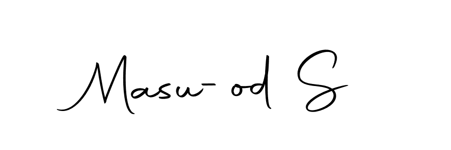 You should practise on your own different ways (Autography-DOLnW) to write your name (Masu-od S) in signature. don't let someone else do it for you. Masu-od S signature style 10 images and pictures png