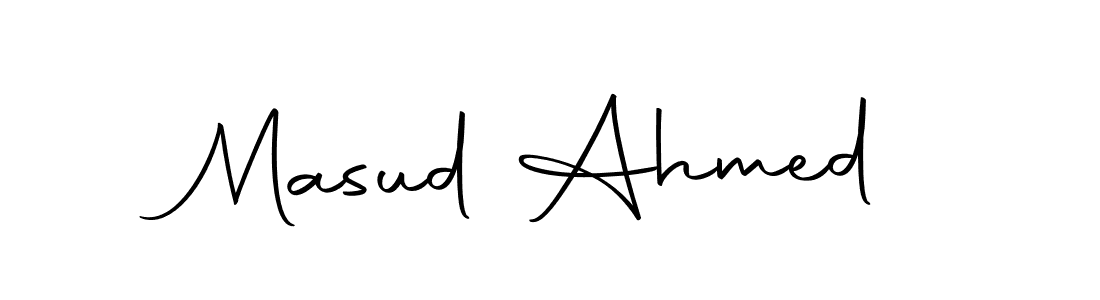 Make a beautiful signature design for name Masud Ahmed. Use this online signature maker to create a handwritten signature for free. Masud Ahmed signature style 10 images and pictures png