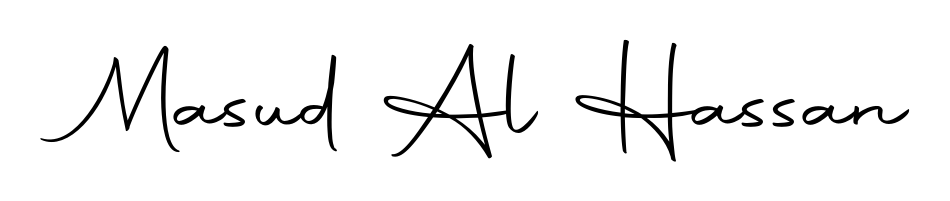 A dynamic signature style for Masud Al Hassan using Autography-DOLnW script. Designed to look authentic, handwritten, and professional. Masud Al Hassan signature style 10 images and pictures png