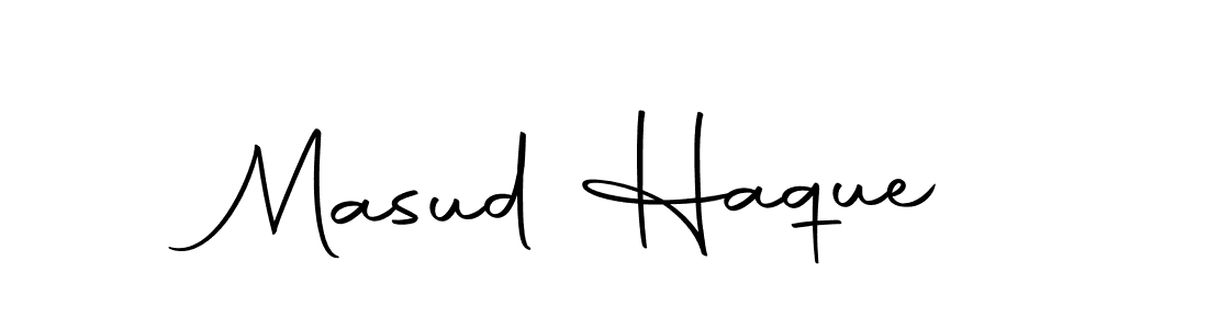 Masud Haque stylish signature style. Best Handwritten Sign (Autography-DOLnW) for my name. Handwritten Signature Collection Ideas for my name Masud Haque. Masud Haque signature style 10 images and pictures png