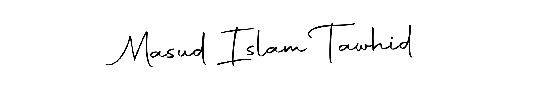if you are searching for the best signature style for your name Masud Islam Tawhid. so please give up your signature search. here we have designed multiple signature styles  using Autography-DOLnW. Masud Islam Tawhid signature style 10 images and pictures png
