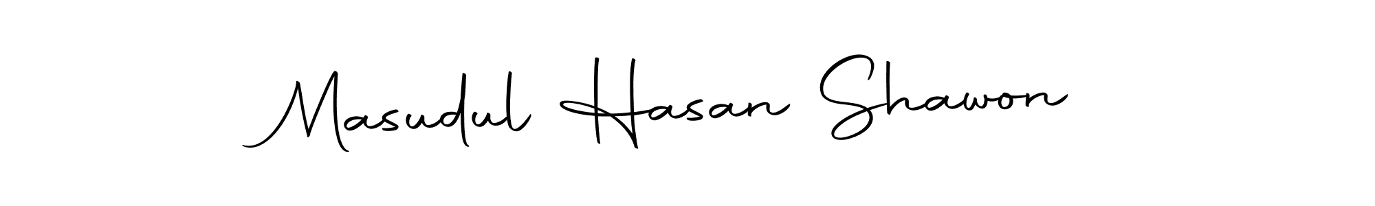 You should practise on your own different ways (Autography-DOLnW) to write your name (Masudul Hasan Shawon) in signature. don't let someone else do it for you. Masudul Hasan Shawon signature style 10 images and pictures png