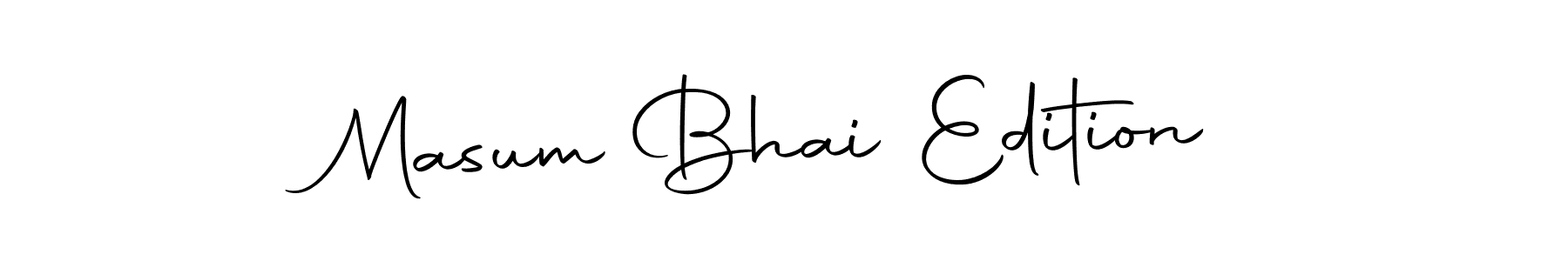 Also we have Masum Bhai Edition name is the best signature style. Create professional handwritten signature collection using Autography-DOLnW autograph style. Masum Bhai Edition signature style 10 images and pictures png