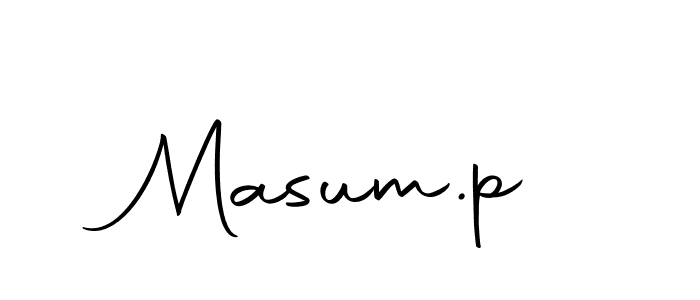 Also we have Masum.p name is the best signature style. Create professional handwritten signature collection using Autography-DOLnW autograph style. Masum.p signature style 10 images and pictures png
