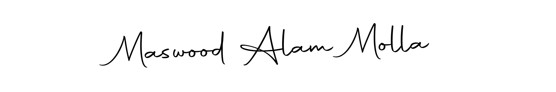 How to make Maswood Alam Molla signature? Autography-DOLnW is a professional autograph style. Create handwritten signature for Maswood Alam Molla name. Maswood Alam Molla signature style 10 images and pictures png