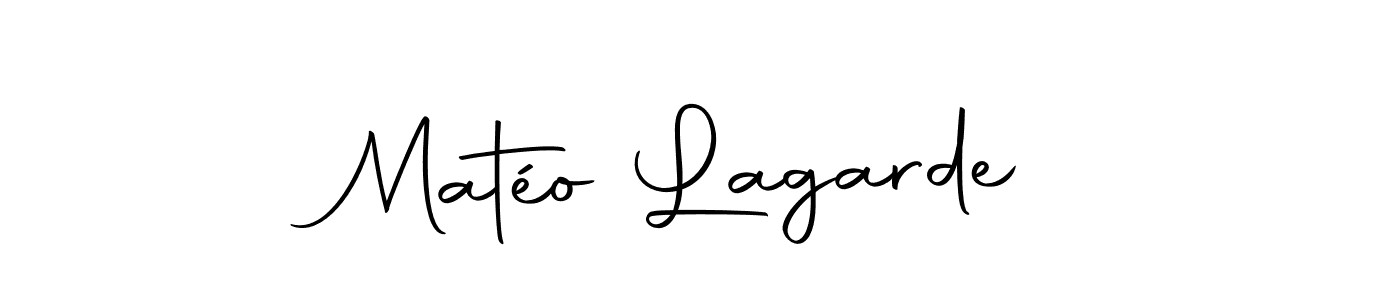 How to make Matéo Lagarde signature? Autography-DOLnW is a professional autograph style. Create handwritten signature for Matéo Lagarde name. Matéo Lagarde signature style 10 images and pictures png