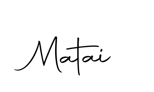 Use a signature maker to create a handwritten signature online. With this signature software, you can design (Autography-DOLnW) your own signature for name Matai. Matai signature style 10 images and pictures png