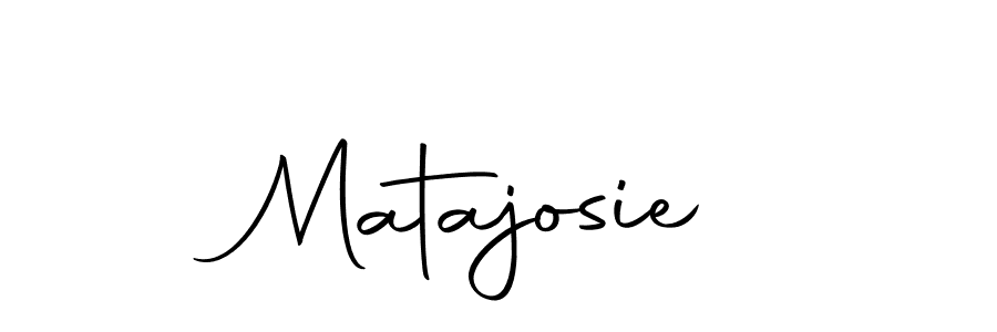 Matajosie stylish signature style. Best Handwritten Sign (Autography-DOLnW) for my name. Handwritten Signature Collection Ideas for my name Matajosie. Matajosie signature style 10 images and pictures png