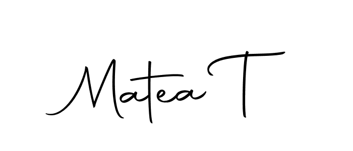 Similarly Autography-DOLnW is the best handwritten signature design. Signature creator online .You can use it as an online autograph creator for name Matea T. Matea T signature style 10 images and pictures png