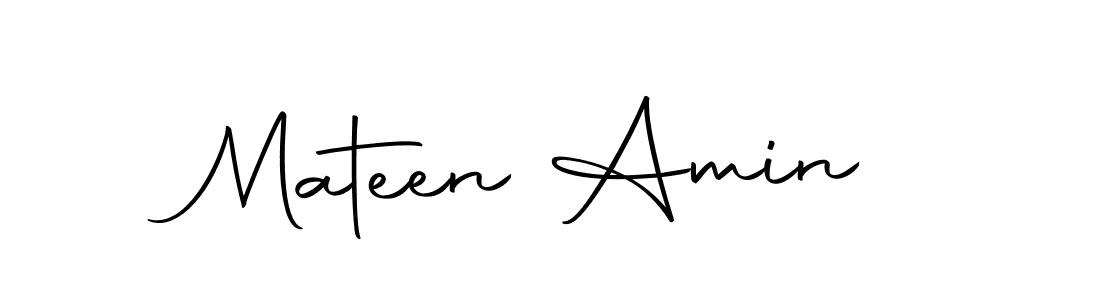 Make a short Mateen Amin signature style. Manage your documents anywhere anytime using Autography-DOLnW. Create and add eSignatures, submit forms, share and send files easily. Mateen Amin signature style 10 images and pictures png