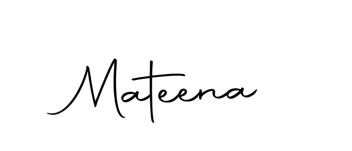 Similarly Autography-DOLnW is the best handwritten signature design. Signature creator online .You can use it as an online autograph creator for name Mateena. Mateena signature style 10 images and pictures png