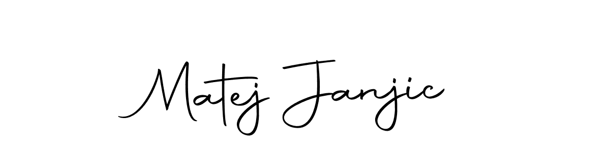 Also we have Matej Janjic name is the best signature style. Create professional handwritten signature collection using Autography-DOLnW autograph style. Matej Janjic signature style 10 images and pictures png