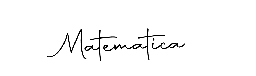 Similarly Autography-DOLnW is the best handwritten signature design. Signature creator online .You can use it as an online autograph creator for name Matematica. Matematica signature style 10 images and pictures png