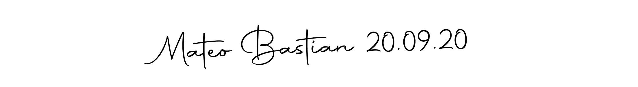 It looks lik you need a new signature style for name Mateo Bastian 20.09.20. Design unique handwritten (Autography-DOLnW) signature with our free signature maker in just a few clicks. Mateo Bastian 20.09.20 signature style 10 images and pictures png