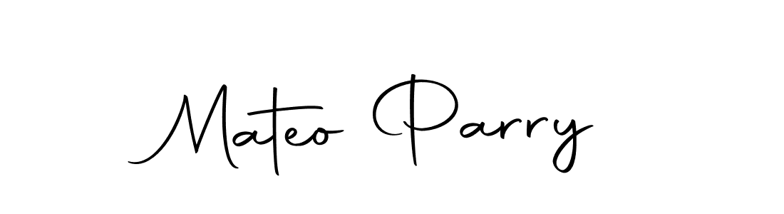 Make a beautiful signature design for name Mateo Parry. Use this online signature maker to create a handwritten signature for free. Mateo Parry signature style 10 images and pictures png