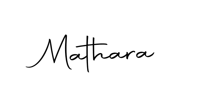 Mathara stylish signature style. Best Handwritten Sign (Autography-DOLnW) for my name. Handwritten Signature Collection Ideas for my name Mathara. Mathara signature style 10 images and pictures png