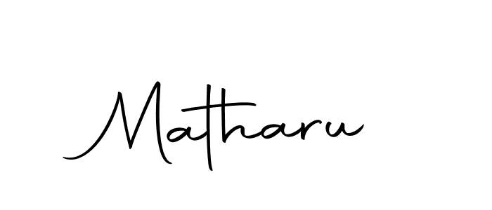 How to make Matharu signature? Autography-DOLnW is a professional autograph style. Create handwritten signature for Matharu name. Matharu signature style 10 images and pictures png