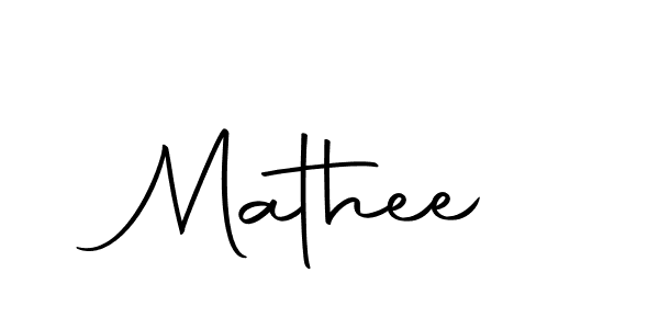 Mathee stylish signature style. Best Handwritten Sign (Autography-DOLnW) for my name. Handwritten Signature Collection Ideas for my name Mathee. Mathee signature style 10 images and pictures png