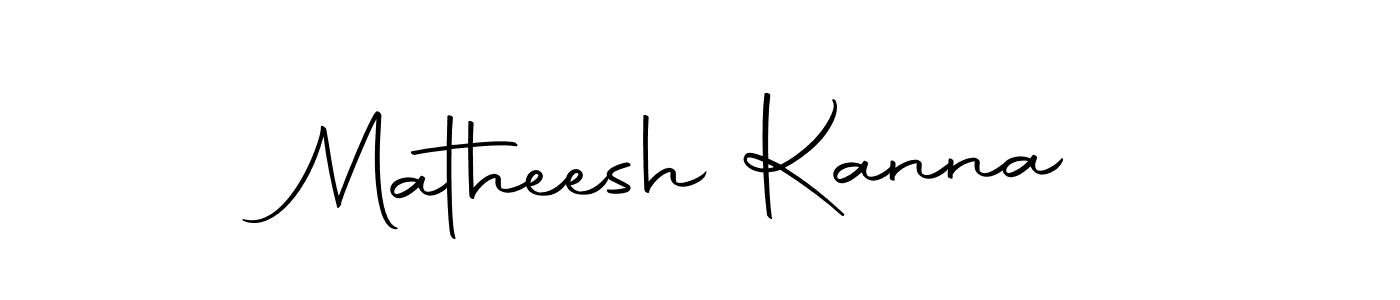 How to make Matheesh Kanna signature? Autography-DOLnW is a professional autograph style. Create handwritten signature for Matheesh Kanna name. Matheesh Kanna signature style 10 images and pictures png