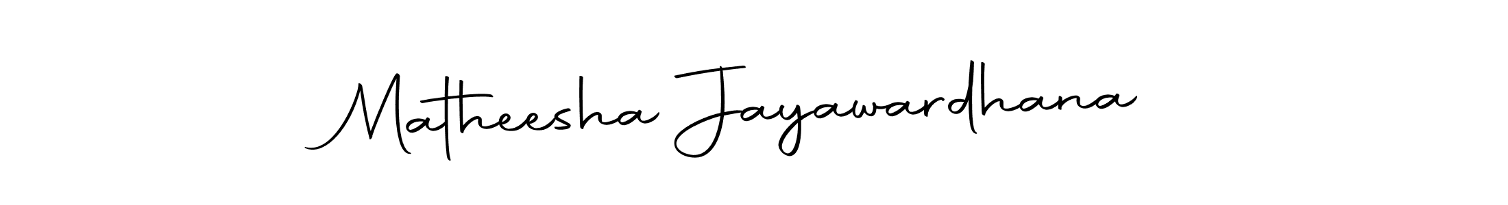 Autography-DOLnW is a professional signature style that is perfect for those who want to add a touch of class to their signature. It is also a great choice for those who want to make their signature more unique. Get Matheesha Jayawardhana name to fancy signature for free. Matheesha Jayawardhana signature style 10 images and pictures png