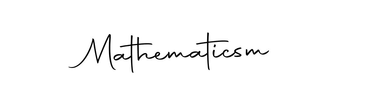 How to make Mathematicsm name signature. Use Autography-DOLnW style for creating short signs online. This is the latest handwritten sign. Mathematicsm signature style 10 images and pictures png
