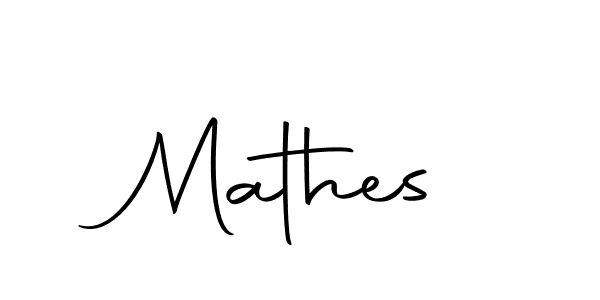 You should practise on your own different ways (Autography-DOLnW) to write your name (Mathes) in signature. don't let someone else do it for you. Mathes signature style 10 images and pictures png