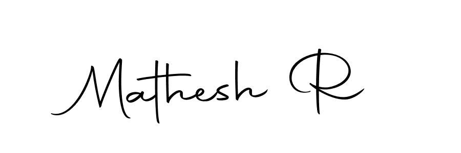 Mathesh R stylish signature style. Best Handwritten Sign (Autography-DOLnW) for my name. Handwritten Signature Collection Ideas for my name Mathesh R. Mathesh R signature style 10 images and pictures png