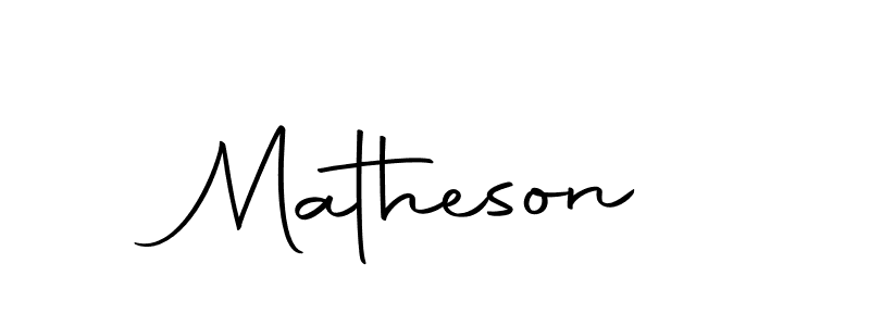 Design your own signature with our free online signature maker. With this signature software, you can create a handwritten (Autography-DOLnW) signature for name Matheson. Matheson signature style 10 images and pictures png