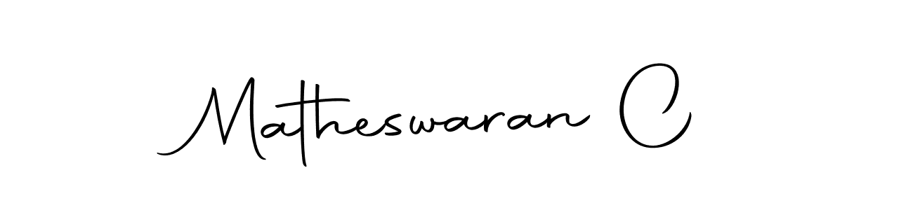 Make a short Matheswaran C signature style. Manage your documents anywhere anytime using Autography-DOLnW. Create and add eSignatures, submit forms, share and send files easily. Matheswaran C signature style 10 images and pictures png