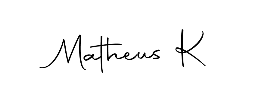 Make a beautiful signature design for name Matheus K. Use this online signature maker to create a handwritten signature for free. Matheus K signature style 10 images and pictures png