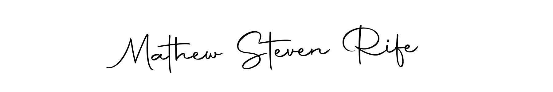 Once you've used our free online signature maker to create your best signature Autography-DOLnW style, it's time to enjoy all of the benefits that Mathew Steven Rife name signing documents. Mathew Steven Rife signature style 10 images and pictures png