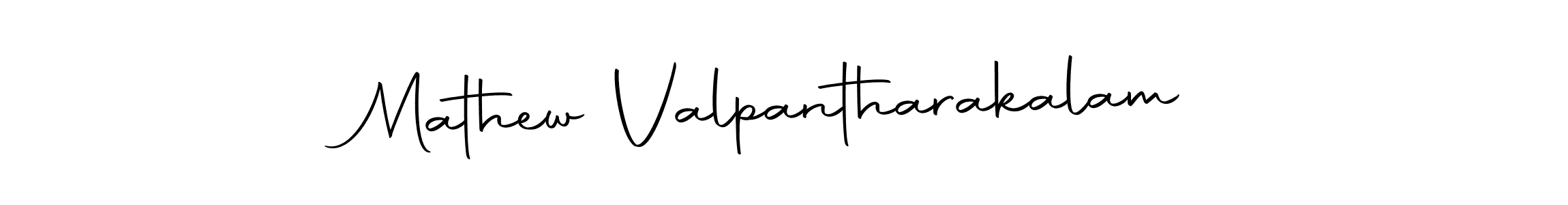 Make a short Mathew Valpantharakalam signature style. Manage your documents anywhere anytime using Autography-DOLnW. Create and add eSignatures, submit forms, share and send files easily. Mathew Valpantharakalam signature style 10 images and pictures png