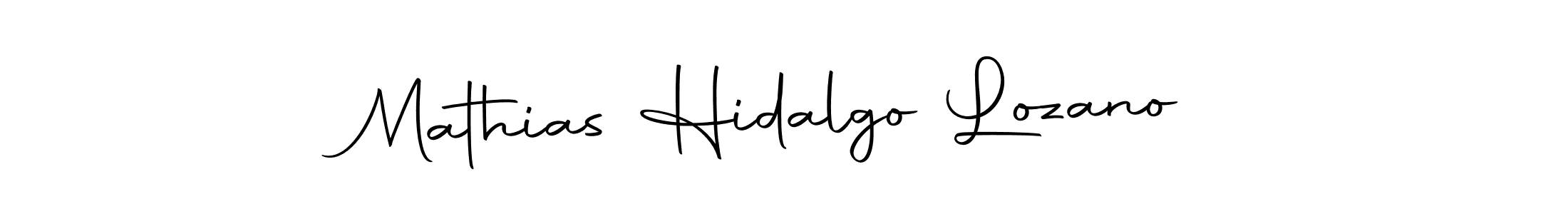 How to make Mathias Hidalgo Lozano signature? Autography-DOLnW is a professional autograph style. Create handwritten signature for Mathias Hidalgo Lozano name. Mathias Hidalgo Lozano signature style 10 images and pictures png