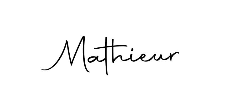 Design your own signature with our free online signature maker. With this signature software, you can create a handwritten (Autography-DOLnW) signature for name Mathieur. Mathieur signature style 10 images and pictures png