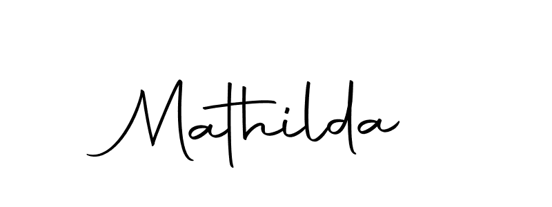 Mathilda stylish signature style. Best Handwritten Sign (Autography-DOLnW) for my name. Handwritten Signature Collection Ideas for my name Mathilda. Mathilda signature style 10 images and pictures png