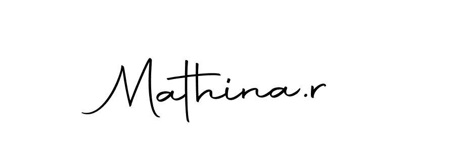 Autography-DOLnW is a professional signature style that is perfect for those who want to add a touch of class to their signature. It is also a great choice for those who want to make their signature more unique. Get Mathina.r name to fancy signature for free. Mathina.r signature style 10 images and pictures png