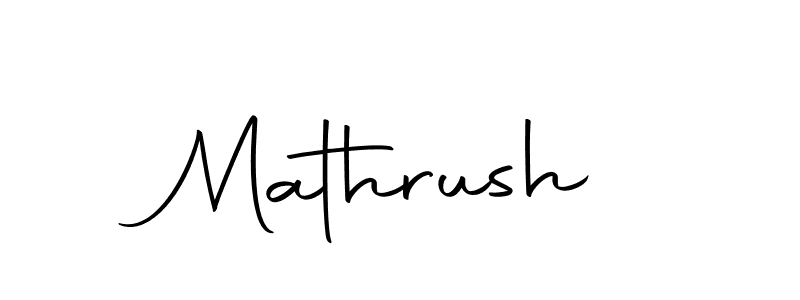 Similarly Autography-DOLnW is the best handwritten signature design. Signature creator online .You can use it as an online autograph creator for name Mathrush. Mathrush signature style 10 images and pictures png